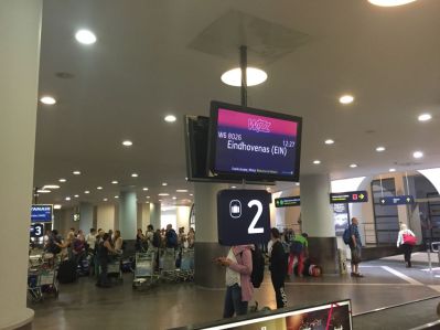 Vilnius Airport arrival