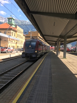 Bahnhof Innsbruck 3 Einfahrt Railjet
